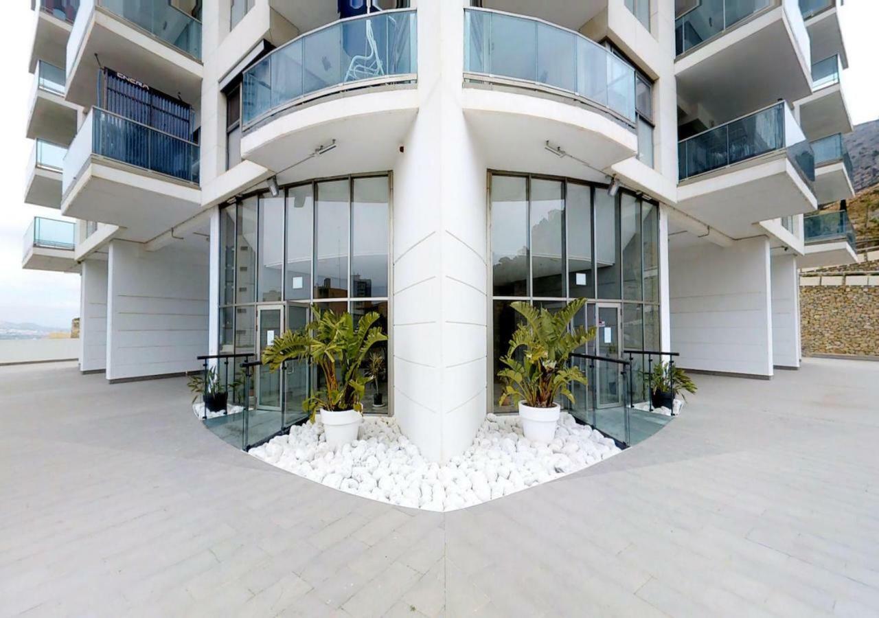 Skyline 26 Stunning Sea Views From A 2-Bedroom Apartment On The 26Th Floor Benidorm Eksteriør bilde